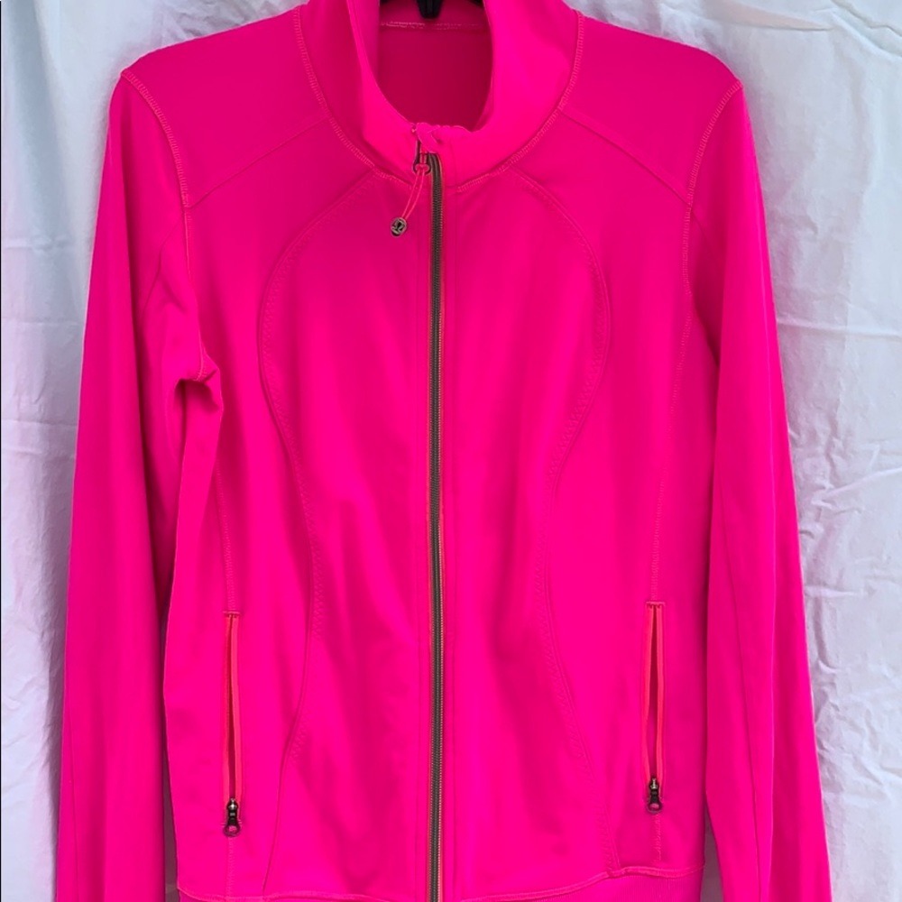 Hot pink lululemon jacket